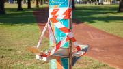 The WA Museum commissioned photographer Rebecca Mansell to document places and scenes in Perth and Fremantle depicting the impact of COVID-19 on the community.